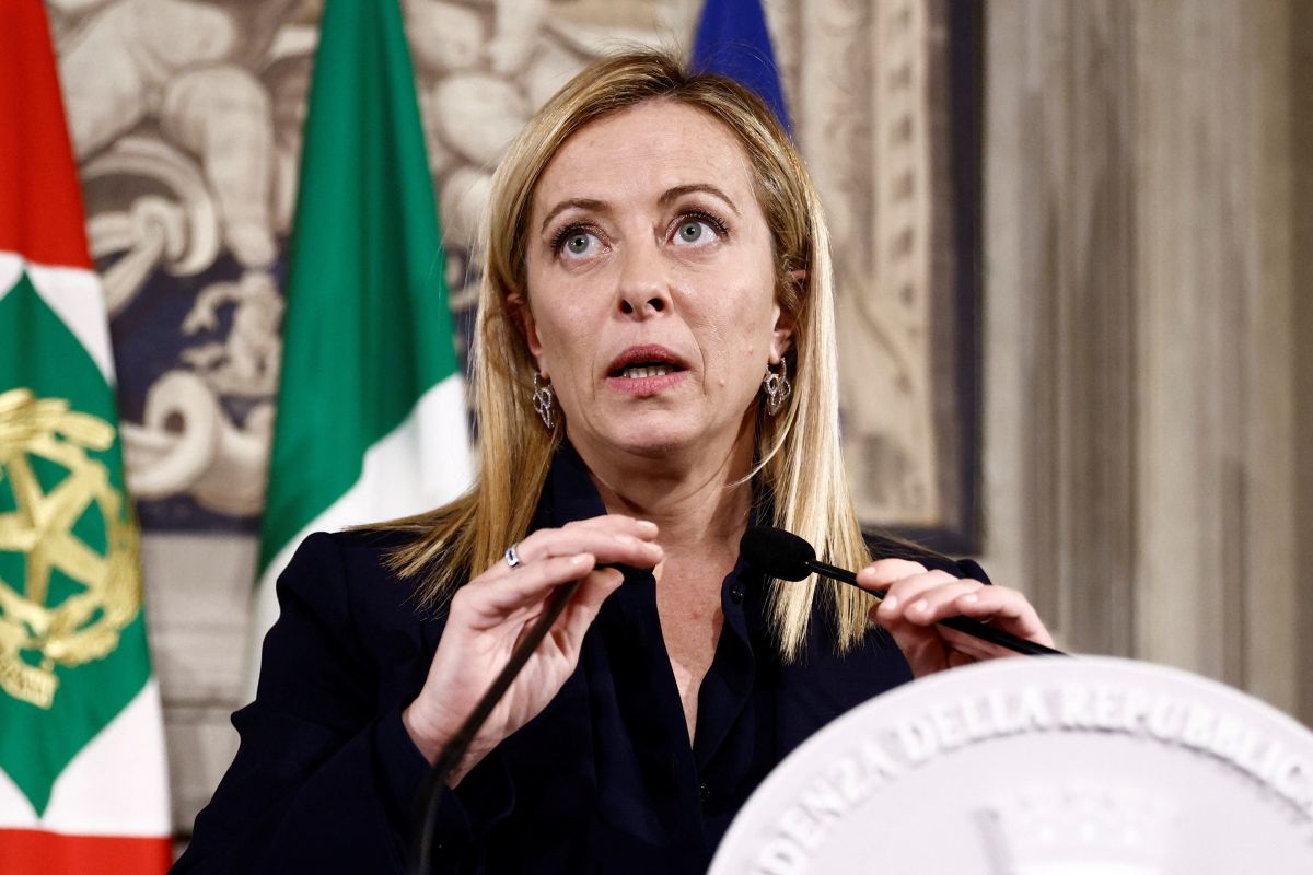 Italian Prime Minister Giorgia Meloni